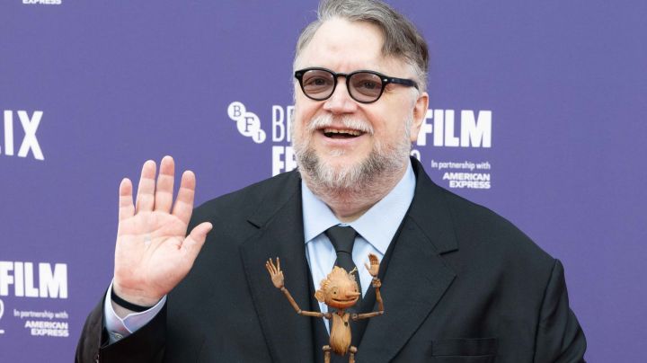 LONDON, ENGLAND - OCTOBER 15: Director Guillermo del Toro attends the "Guillermo Del Toro's Pinocchio" world premiere during the 66th BFI London Film Festival at The Royal Festival Hall on October 15, 2022 in London, England. (Photo by Jeff Spicer/Getty Images for BFI)