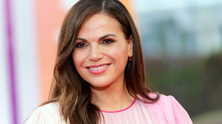 DEAUVILLE, FRANCE - SEPTEMBER 05: Lana Parrilla attends the "At The Gate" premiere during the 48th Deauville American Film Festival on September 05, 2022 in Deauville, France. (Photo by Sylvain Lefevre/WireImage)