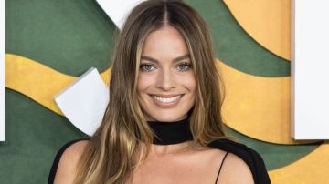 LONDON, ENGLAND - SEPTEMBER 21: Margot Robbie attends the "Amsterdam" European Premiere at Odeon Luxe Leicester Square on September 21, 2022 in London, England. (Photo by Jeff Spicer/Getty Images)