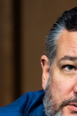 UNITED STATES - SEPTEMBER 8: Sen. Ted Cruz, R-Texas, attends the Senate Judiciary Committee markup on judicial nominations, the Speak Out Act, and the Journalism Competition and Preservation Act of 2021, in Hart Building on Thursday, September 8, 2022. (Tom Williams/CQ-Roll Call, Inc via Getty Images)