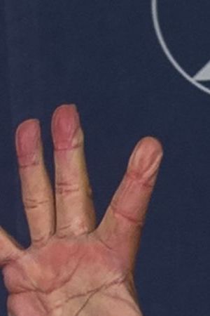 LOS ANGELES, CALIFORNIA - FEBRUARY 23 : Grammy Winner Tito Puente backstage at the Grammy Awards Show, February 23, 2000 in Los Angeles, California. (Photo by Bob Riha, Jr./Getty Images)