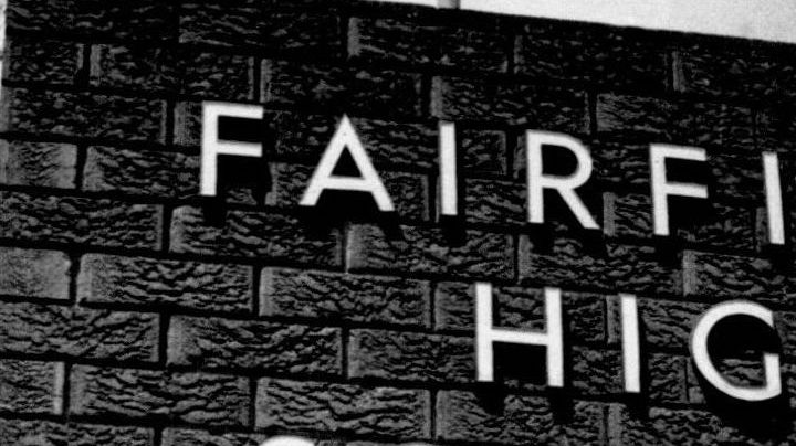 Luis Garcia at his old school, Fairfield high school. January 01, 1991. (Photo by David Porter/Fairfax Media via Getty Images).