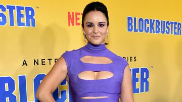 LOS ANGELES, CALIFORNIA - OCTOBER 27: Melissa Fumero attends the Blockbuster S1 Premiere at Netflix Tudum Theater on October 27, 2022 in Los Angeles, California. (Photo by Araya Doheny/Getty Images for Netflix)