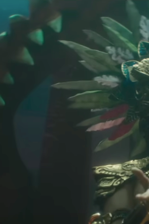 Tenoch Huerta as Namor in Black Panther Wakanda Forever Doing Liik'ik Talokan