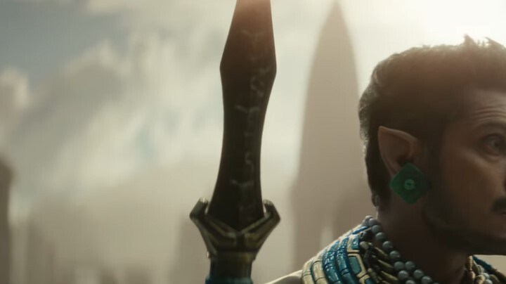 Tenoch Huerta as Namor in Black Panther: Wakanda Forever