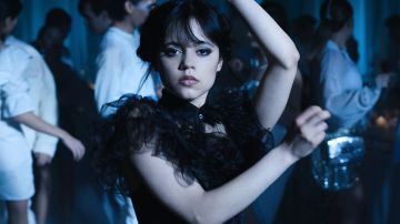 Jenna Ortega in Netflix's Wednesday season one during dance scene