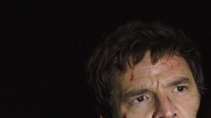 Pedro Pascal and Nico Parker from The Last of Us episode 1