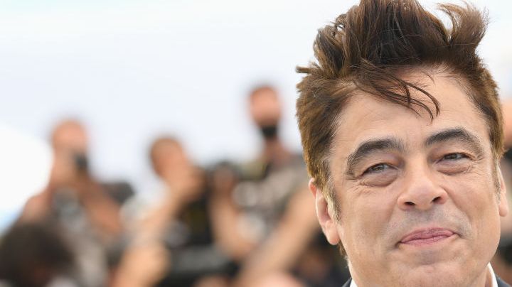 CANNES, FRANCE - JULY 13: Benicio Del Toro attends the "The French Dispatch" photocall during the 74th annual Cannes Film Festival on July 13, 2021 in Cannes, France. (Photo by Pascal Le Segretain/Getty Images)