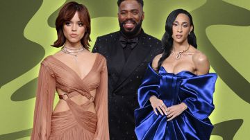 Jenna Ortega, Colman Domingo, and Michaela Jaé Rodriguez at the 2023 Golden Globes