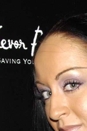 Ryan Bowker, Raquel Evita Saraswati and Ali Abbas, winners of the National "Courage" Grants (Photo by G. Gershoff/WireImage)