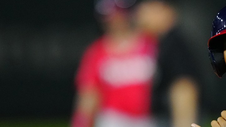 PANAMA CITY, PANAMA - OCTOBER 01: Jose Ramos #99 of Team Panama reacts after singling in the fourth inning during Game Four between Team Argentina and Team Panama at Rod Carew National Stadium on October 1, 2022 in Panama City, Panama. (Photo by Daniel Shirey/WBCI/MLB Photos via Getty Images)