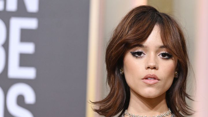 Jenna Ortega at the 80th Annual Golden Globe Awards held at The Beverly Hilton on January 10, 2023 in Beverly Hills, California. (Photo by Gilbert Flores/Variety via Getty Images)
