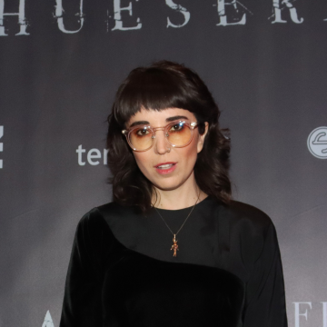 MEXICO CITY, MEXICO - FEBRUARY 15: Michelle Garza Cervera attends the "Huesera" red carpet at Cinepolis Miyana on February 15, 2023 in Mexico City, Mexico. (Photo by Adrián Monroy/Medios y Media/Getty Images)