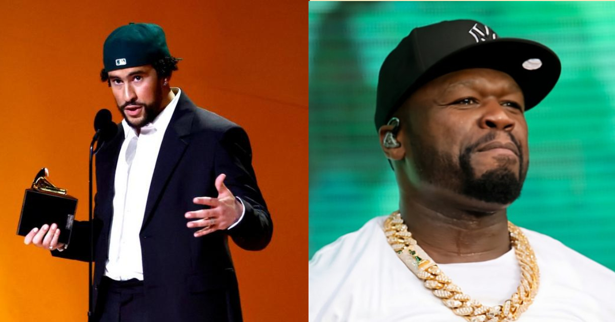 50 Cent Defends Bad Bunny After Grammys Closed Captioning