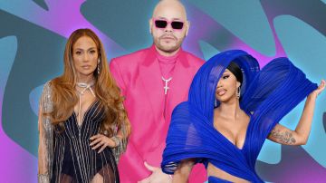 Jennifer Lopez, Fat Joe, and Cardi B fashion at the 2023 Grammy Awards