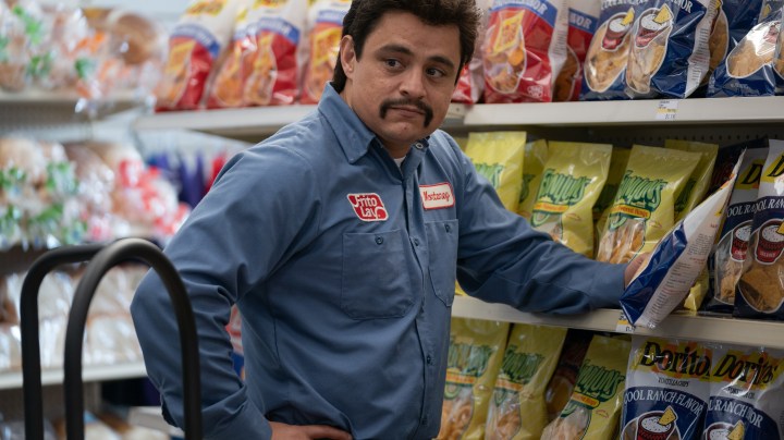 Jesse Garcia in FLAMIN’ HOT. Photo by Emily Aragones. Courtesy of Searchlight Pictures. © 2023 20th Century Studios All Rights Reserved.