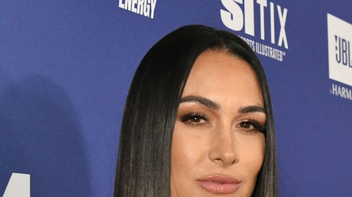 LOS ANGELES, CALIFORNIA - FEBRUARY 12: Brie Bella and Nikki Bella attend the Sports Illustrated Super Bowl Party at Century City Park on February 12, 2022 in Los Angeles, California. (Photo by Rodin Eckenroth/Getty Images)