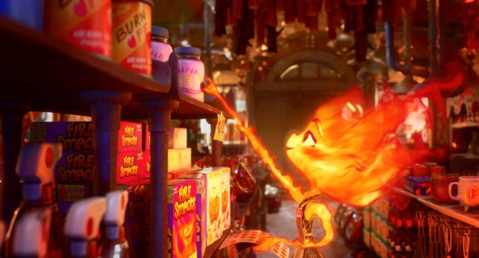 Ember from Pixar's Elemental