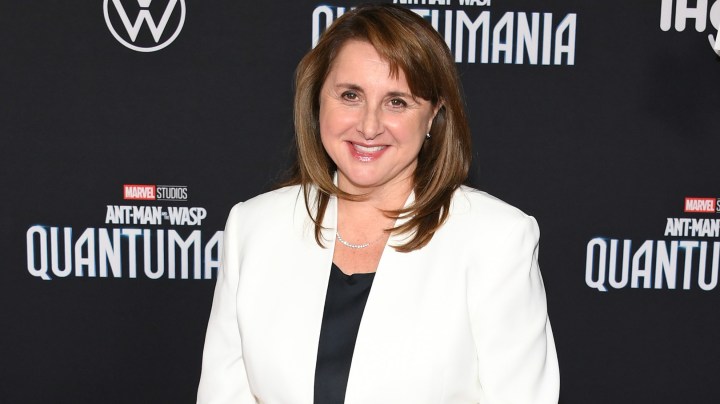 LOS ANGELES, CALIFORNIA - FEBRUARY 06: Victoria Alonso attends Marvel Studios' “Ant-Man And The Wasp: Quantumania" at Regency Village Theatre on February 06, 2023 in Los Angeles, California. (Photo by Jon Kopaloff/WireImage)