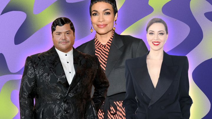 Harvey Guillen, Rosario Dawson, and Aubrey Plaza for NHMC Visionary Alliance