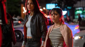Melissa Barrera (“Sam Carpenter”), left, and Jenna Ortega (“Tara Carpenter”) stars in Paramount Pictures and Spyglass Media Group's Scream 6