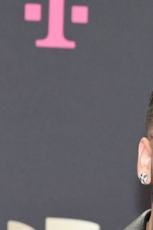 MIAMI, FL - FEBRUARY 23: Christian Nodal and Cazzu at the 35th Premio Lo Nuestro at Miami-Dade Arena on February 23, 2023 in Miami, Florida. (Photo by Manny Hernandez/Wireimage)