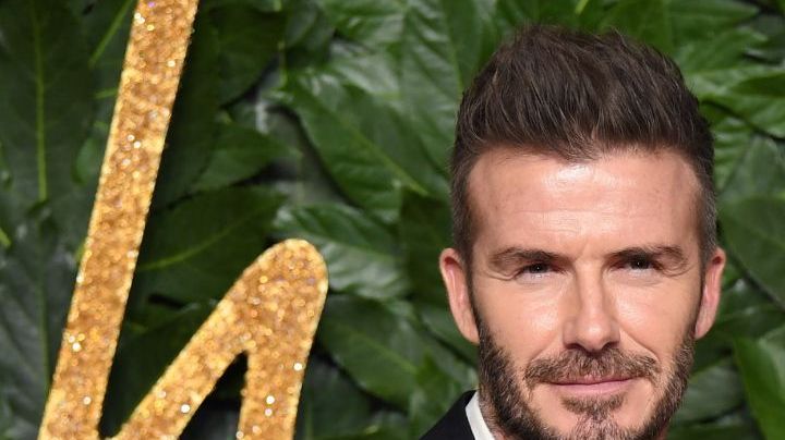 LONDON, ENGLAND - DECEMBER 10: David Beckham and Victoria Beckham arrive at The Fashion Awards 2018 In Partnership With Swarovski at Royal Albert Hall on December 10, 2018 in London, England. (Photo by Karwai Tang/WireImage)