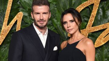 LONDON, ENGLAND - DECEMBER 10: David Beckham and Victoria Beckham arrive at The Fashion Awards 2018 In Partnership With Swarovski at Royal Albert Hall on December 10, 2018 in London, England. (Photo by Karwai Tang/WireImage)