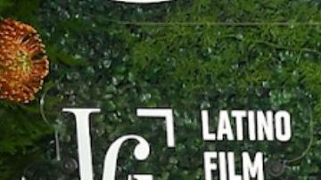 Edward James Olmos and Latasha Gillespie attend Amazon Studies and Latin Film Institute event celebrating Latino heritage & culture at NeueHouse Hollywood on October 03, 2022 in Hollywood, California in collaboration with LALIFF