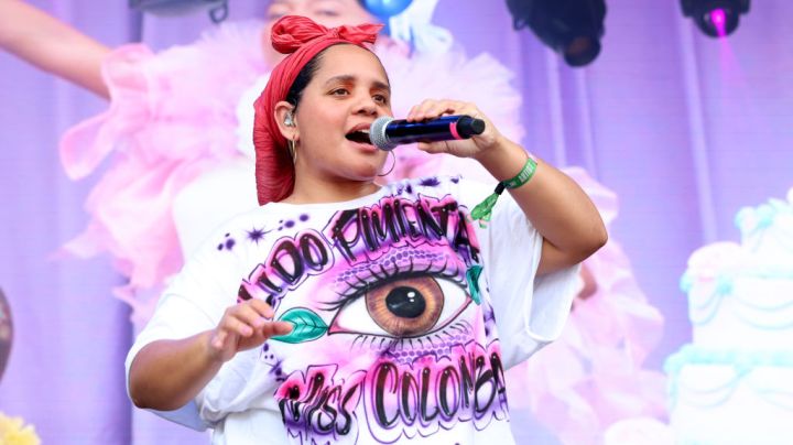 AUSTIN, TEXAS - OCTOBER 15: Lido Pimienta performs in concert during weekend two of the Austin City Limits Music Festival at Zilker Park on October 15, 2022 in Austin, Texas. (Photo by Gary Miller/Getty Images)
