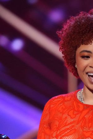 HOLLYWOOD, CALIFORNIA - MARCH 27: Ice Spice speaks onstage during the 2023 iHeartRadio Music Awards at Dolby Theatre on March 27, 2023 in Hollywood, California. (Photo by Jeff Kravitz/FilmMagic)