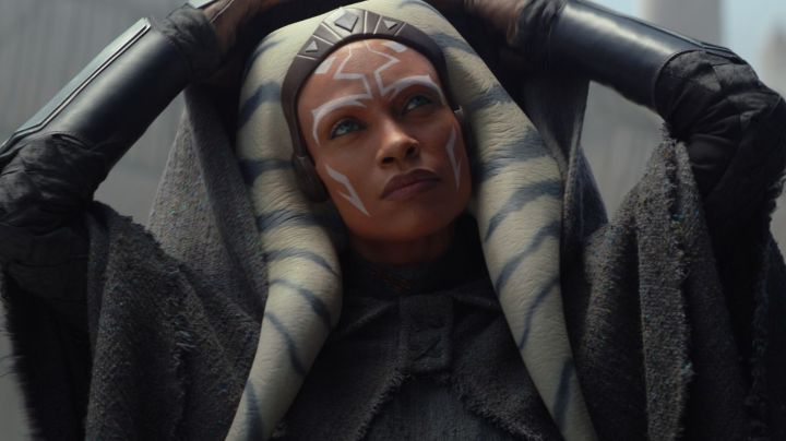 Rosario Dawson as Star Wars character Ahsoka Tano