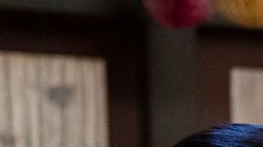 With Love season 2. Pictured (L-R): Gloria Calderón Kellett (Showrunner, Executive Producer, Gladys Delgado), Emeraude Toubia (Lily Diaz), Mark Indelicato (Jorge Diaz Jr.)