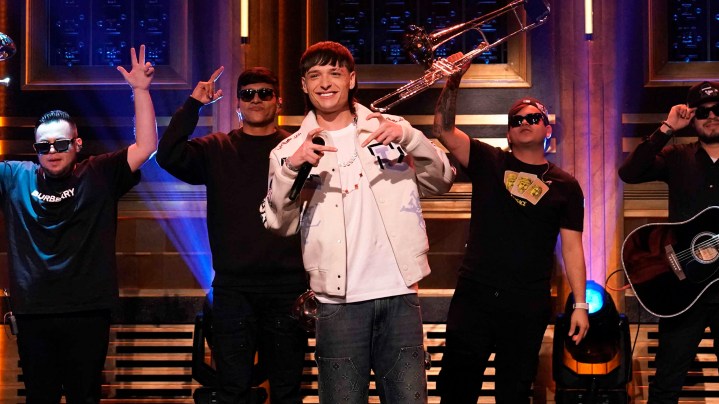 Peso Pluma_“The Tonight Show Starring Jimmy Fallon”_Corridos Tumbados_VMAs