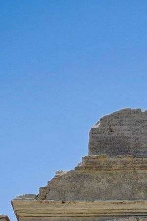 People visit the Temple of Quechula church that emerged from the Malpaso Dam due to a drought that dried up the Grijalba River in Nuevo Quechula, Chiapas, on June 16, 2023. The 16th-century Dominican church has been uncovered by the drought and high temperatures that plague the country. The construction had been almost completely submerged when the dam was built in the area in the 1960s on a tributary of the Grijalva River. Since then, tourists have been arriving by boat to visit it. However, the low level of the dam due to high temperatures, which left eight people dead in Mexico in the last week, meant that the construction was completely exposed, and now visitors arrive at its gates in their cars and motorcycles. (Photo by Raul VERA / AFP) (Photo by RAUL VERA/AFP via Getty Images)