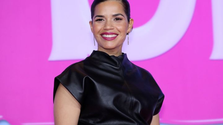 SEOUL, SOUTH KOREA - JULY 03: Actress America Ferrera attends a press conference for "Barbie" on July 03, 2023 in Seoul, South Korea. (Photo by Han Myung-Gu/WireImage)