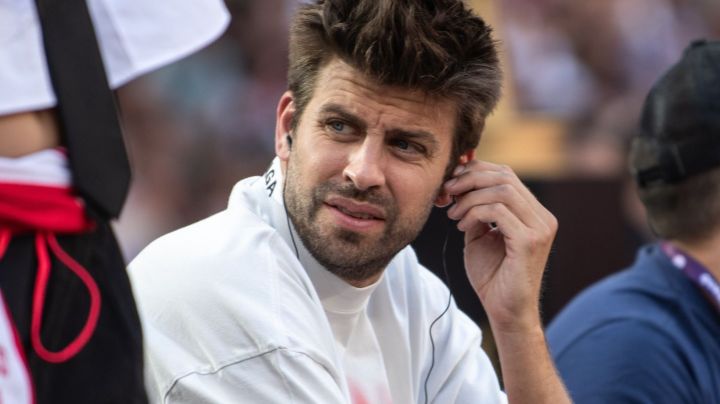 MADRID, SPAIN - 2023/07/29: Former soccer player Gerard Piqué is seen during the Kings and Queens finals at the Civitas Metropolitano Stadium. The Kings and Queens League is the men's and women's soccer league created by Gerard Pique and Ibai Llanos, made up of teams that will be chaired by streamers and former soccer players, who will be in charge of managing each of the participating teams. (Photo by Marcos del Mazo/LightRocket via Getty Images)