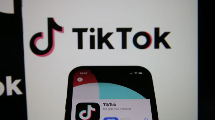 ANKARA, TURKIYE - JUNE 30: In this photo illustration, logos of âTikTokâ are displayed on mobile phone screen and computer screen in Ankara, Turkiye on June 30, 2023. (Photo by Cem Genco/Anadolu Agency via Getty Images)