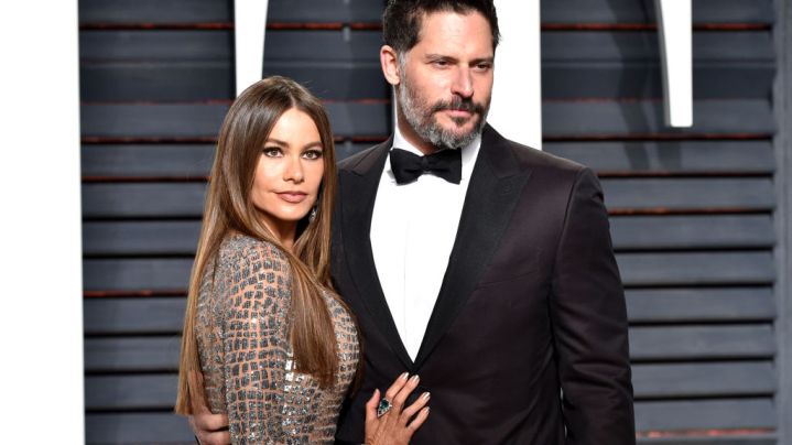 BEVERLY HILLS, CA - FEBRUARY 26: Actress Sofia Vergara (L) and actor Joe Manganiello attend the 2017 Vanity Fair Oscar Party hosted by Graydon Carter at Wallis Annenberg Center for the Performing Arts on February 26, 2017 in Beverly Hills, California. (Photo by John Shearer/Getty Images)
