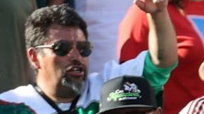 SANTA CLARA, CALIFORNIA - JULY 2: Fans of Mexico attend the match between Mexico and Qatar as part of the 2023 CONCACAF Gold Cup at Levi's Stadium on July 2, 2023 in Santa Clara, California. (Photo by Omar Vega/Getty Images)