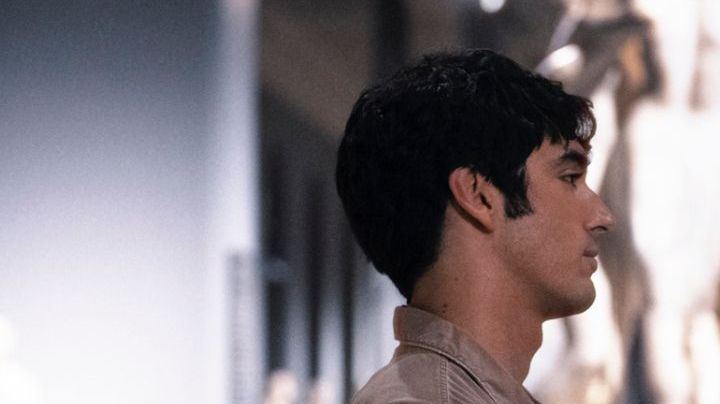 Taylor Zakhar Perez as Alex Claremont-Diaz and Nicholas Galitzine as Prince Henry in Prime Video's Red, White & Royal Blue.