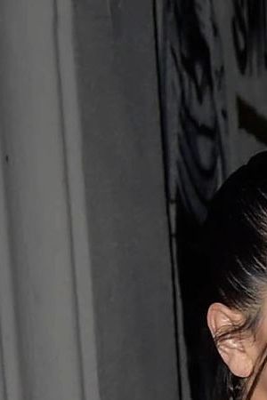 LOS ANGELES, CA - APRIL 18: Rosalia and Rauw Alejandro are seen on April 18, 2023 in Los Angeles, California. (Photo by zerojack/Star Max/GC Images)