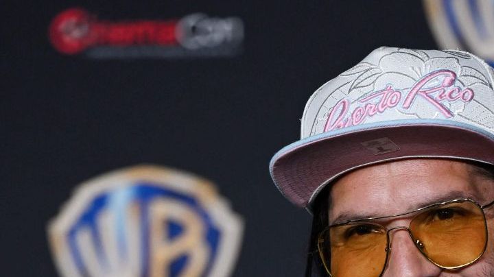 Angel Manuel Soto attends the Warner Bros. presentation of "Blue Beetle" during CinemaCon, the official convention of the National Association of Theatre Owners, at The Colosseum at Caesars Palace on April 25, 2023 in Las Vegas, Nevada. (Photo by Bridget BENNETT / AFP) (Photo by BRIDGET BENNETT/AFP via Getty Images)