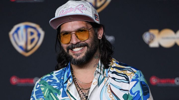 Angel Manuel Soto attends the Warner Bros. presentation of "Blue Beetle" during CinemaCon, the official convention of the National Association of Theatre Owners, at The Colosseum at Caesars Palace on April 25, 2023 in Las Vegas, Nevada. (Photo by Bridget BENNETT / AFP) (Photo by BRIDGET BENNETT/AFP via Getty Images)