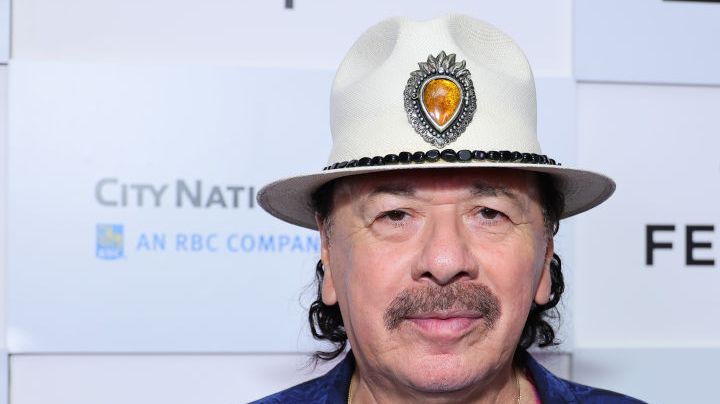 NEW YORK, NEW YORK - JUNE 17: Carlos Santana attends the "Carlos" Premiere during the 2023 Tribeca Film Festival at Beacon Theatre on June 17, 2023 in New York City. (Photo by Theo Wargo/Getty Images for Tribeca Festival)