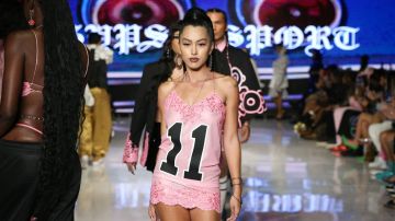 Gypsy Sport RTW Spring 2022 show shot in Los Angeles. (Photo by Katie Jones/WWD/Penske Media via Getty Images)
