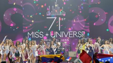 NEW ORLEANS, LOUISIANA - JANUARY 14: The 71st Miss Universe Competition at New Orleans Morial Convention Center on January 14, 2023 in New Orleans, Louisiana. (Photo by Jason Kempin/Getty Images)