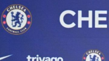 COBHAM, ENGLAND - AUGUST 14: Chelsea Unveil New Signing Moises Caicedo at Chelsea Training Ground on August 14, 2023 in Cobham, England. (Photo by Darren Walsh/Chelsea FC via Getty Images)