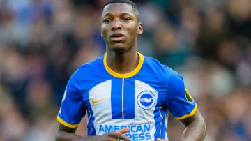BRIGHTON, ENGLAND - APRIL 01: Brighton & Hove Albion's Moises Caicedo during the Premier League match between Brighton & Hove Albion and Brentford FC at American Express Community Stadium on April 1, 2023 in Brighton, United Kingdom. (Photo by David Horton - CameraSport via Getty Images)