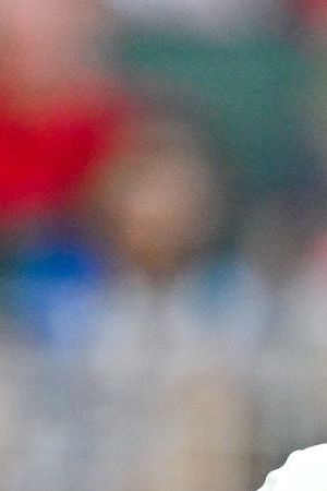 ATLANTA, GA JULY 19: Atlanta right fielder Ronald Acuna Jr. (13) reacts after lining out during the MLB game between the Arizona Diamondbacks and the Atlanta Braves on July 19th, 2023 at Truist Park in Atlanta, GA. (Photo by Rich von Biberstein/Icon Sportswire via Getty Images)